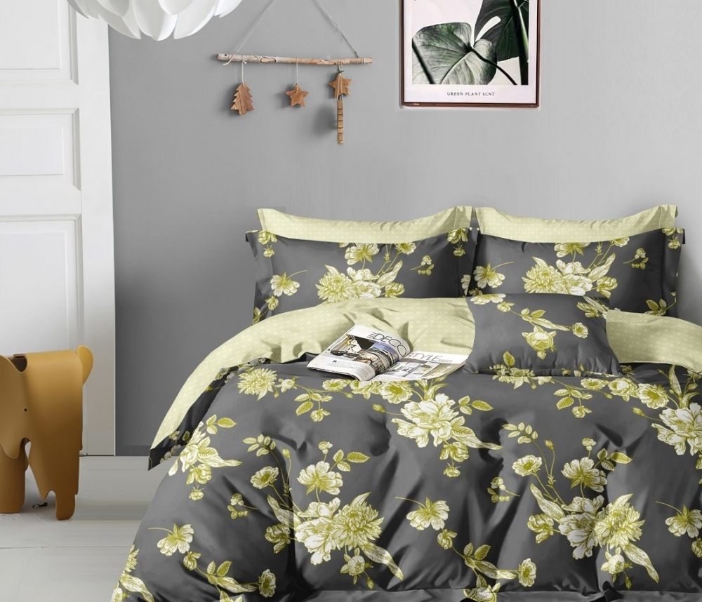 Постільна білизна Бридж, сатин нав 50*70см (Сімейний)