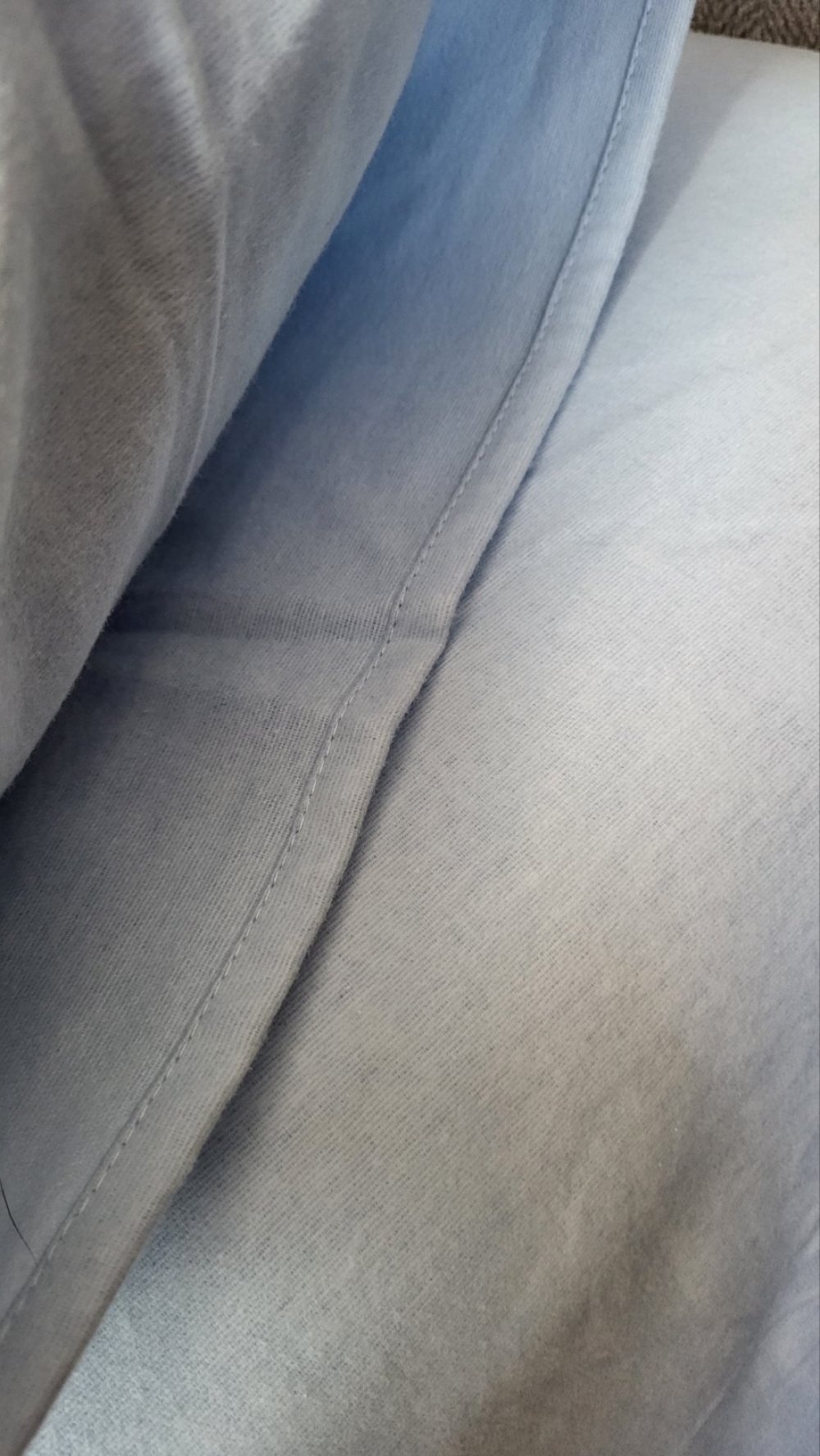 Постільна білизна Блакитний, Turkish flannel (Сім. на резин.) - Зображення 5