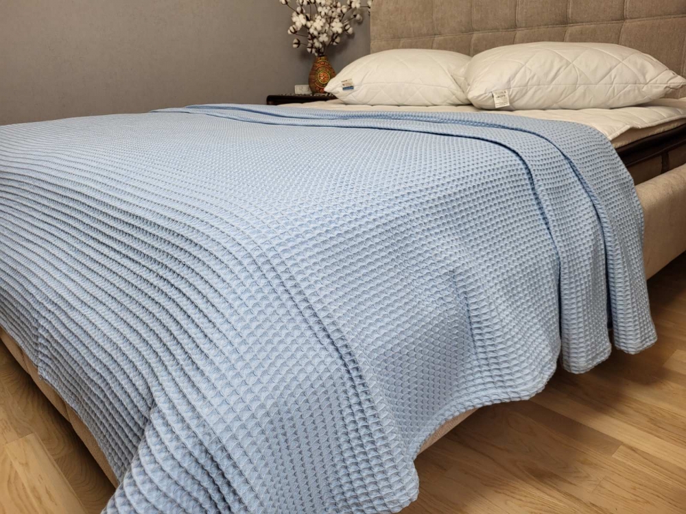 Піке Сота, Блакитний (Плед 200*220см)