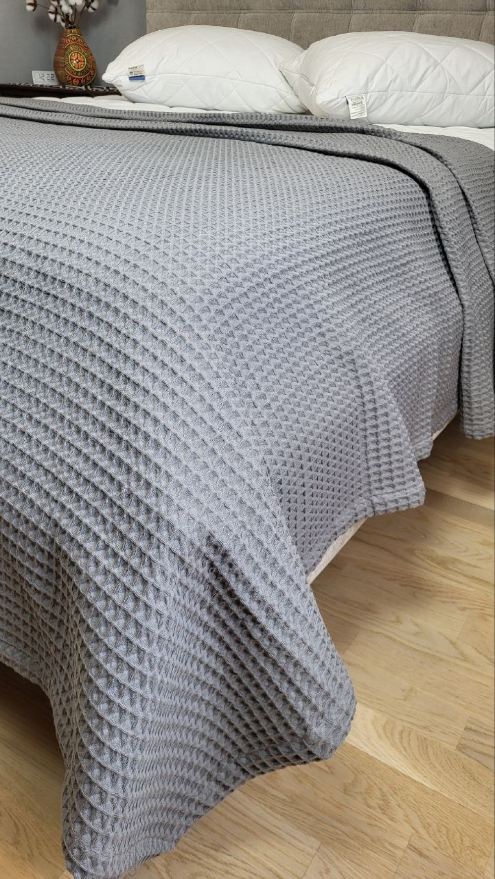Плед-покривало Піке Сота Сірий 240×220 см - Зображення 6