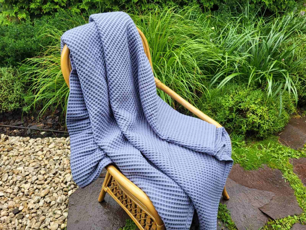 Піке Сота, Чорнично-сірий (Плед 240*220см)