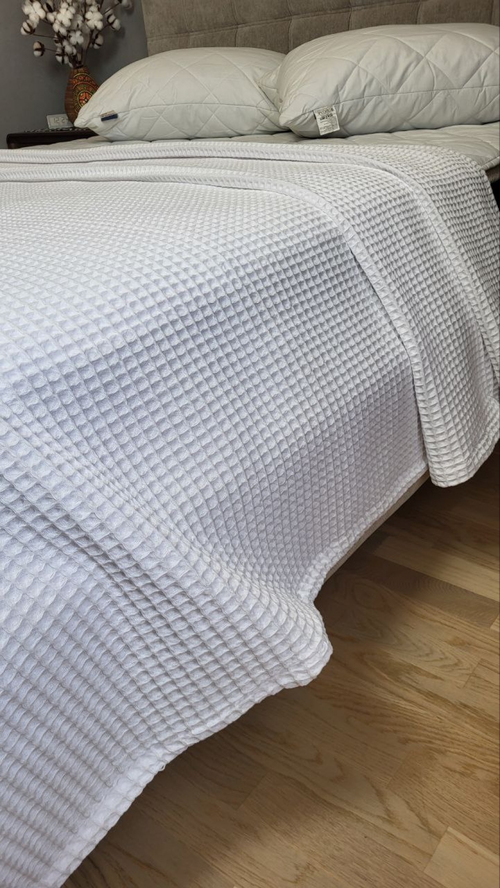 Плед-покривало Піке Сота Білий 140×220 см - Зображення 5