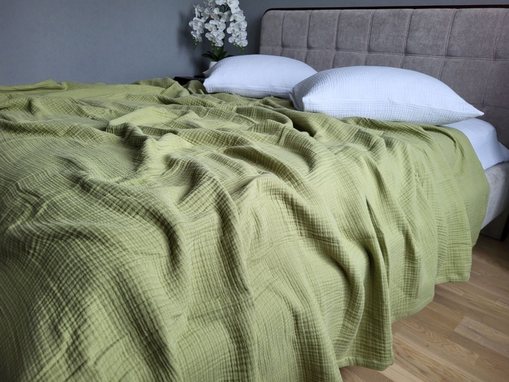 HERBAL, MUSLIN (Плед 160*220см)