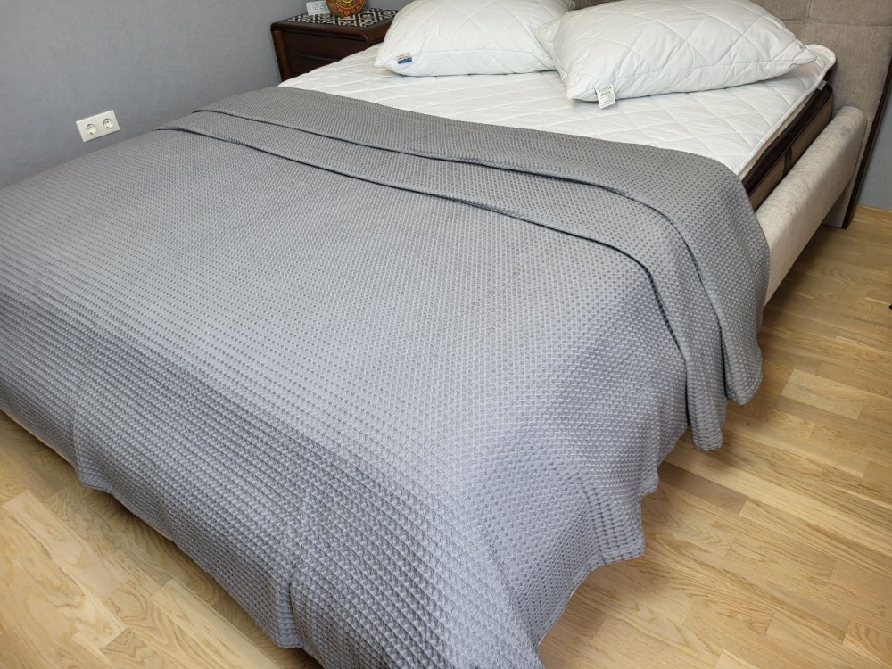 Піке Сота, Сірий (Плед 160*220см)