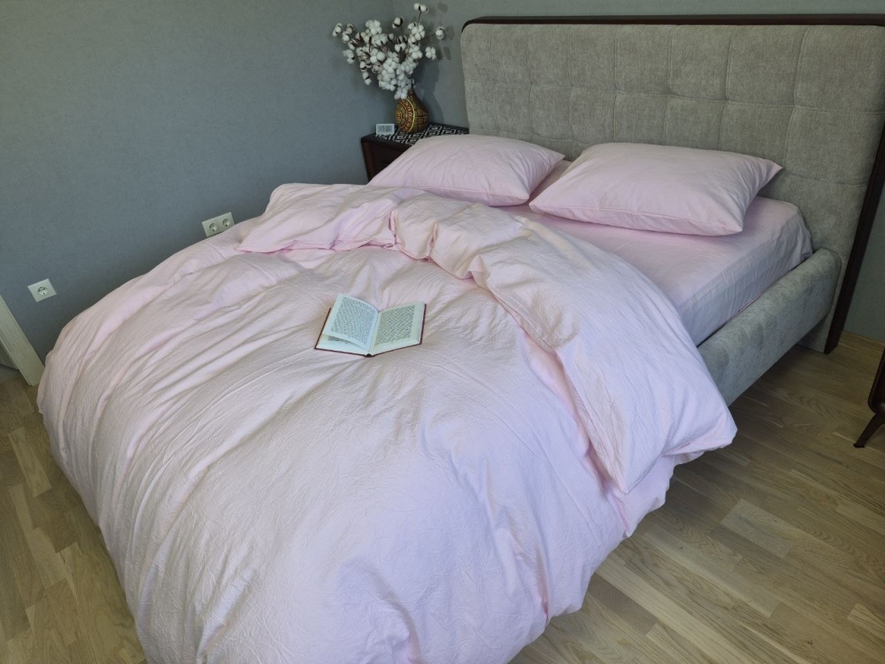 Постільна білизна Pink, Washed Cotton W1351 (Полут. на рез.) - Зображення 3